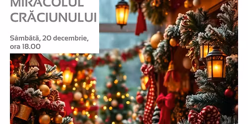 Concertul \u201e\u00cent\u00e2lnire cu Miracolul Cr\u0103ciunului\u201d, la Palatul Su\u021bu