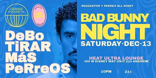 REGGAETON & HIP-HOP PARTY @ HEAT ULTRA LOUNGE OC
