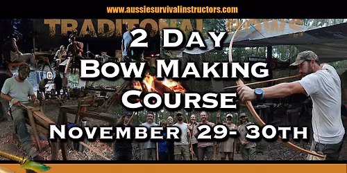 2 day Traditional Bow making course