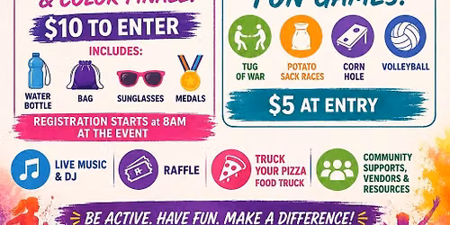 Color Run & Family Fitness Fun