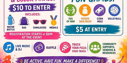 Color Run & Family Fitness Fun