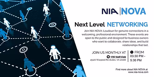 NIA NOVA : Loudoun - Next Level Networking