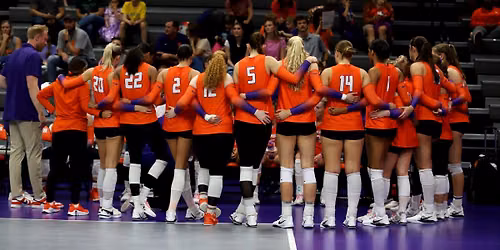 Clemson Tigers at Stanford Cardinal Womens Volleyball at Maples Pavilion