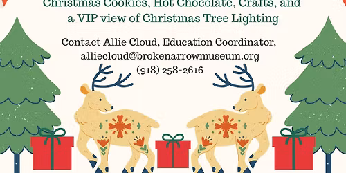 BA Tree Lighting and Family Craft Christmas Party 