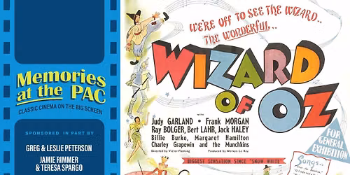 Memories at the PAC- Wizard of Oz