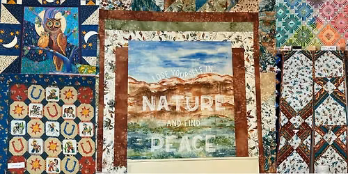 Quilting retreat with Pam