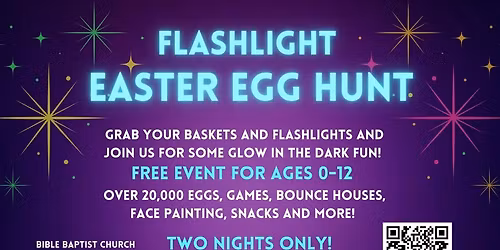 Flashlight Easter Egg Hunt