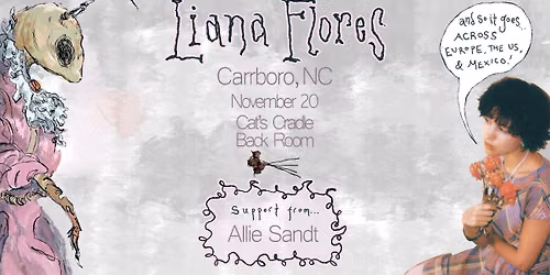 LIANA FLORES \u2013 And So It Goes Tour \u2013 with Allie Sandt