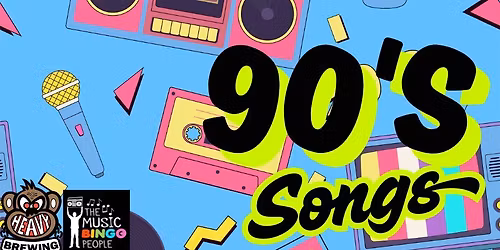 Music Bingo - 90's Songs!!