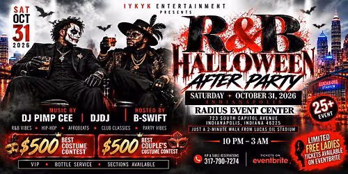 iYKYK Presents: R&B Halloween After Party