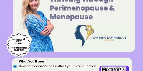 Empower your mind: Thriving through Perimenopause & Menopause