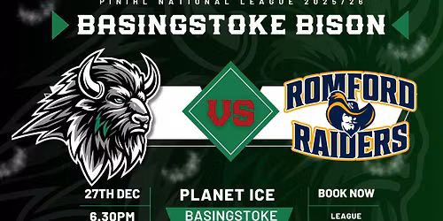 Basingstoke Bison vs. Romford Raiders