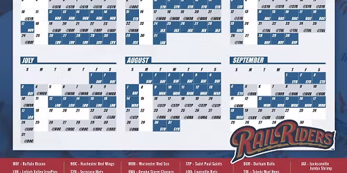 Scranton Wilkes Barre RailRiders at Worcester Red Sox at Polar Park