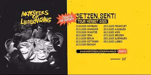 Monsters of Liedermaching LIVE @M\u00fcnster