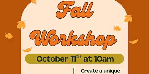 Fall Workshop at The Weathered Thread