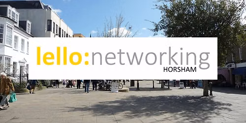 July Horsham Networking - Social