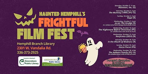 Haunted Hemphill's Frightful Film Fest