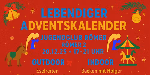 Lebendiger Adventskalender ( R\u00f6mer ) Weihnachtszauber 