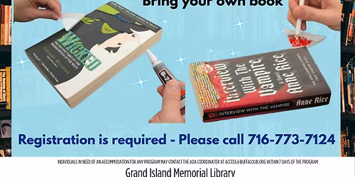 Adult Crafternoon: Book Bedazzling