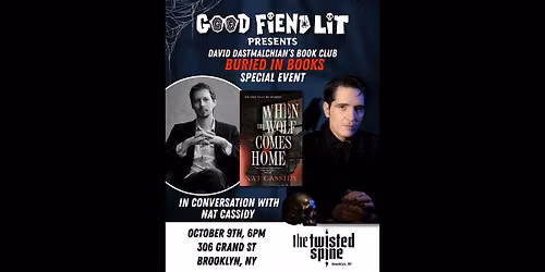 BURIED IN BOOKS SPECIAL EVENT with David Dastmalchian & Nat Cassidy