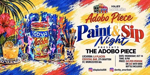Paint & Sip @LaPlacita.508