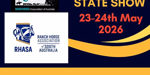 2026 RHAA SOUTH AUSTRALIAN STATE SHOW
