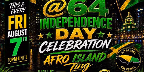 JAMAICA @64 Independence Day BASH