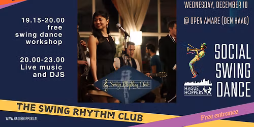 Hague Hoppers social swing dance in Open Amare