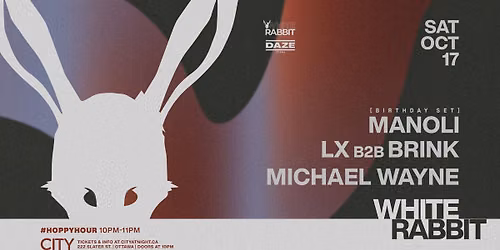 White Rabbit: MANOLI, LX b2b BRINK, MICHAEL WAYNE