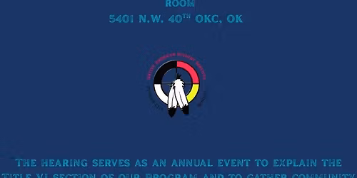 PC Native American Student Services annual public hearing