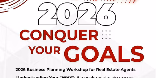 2026 Business Planning Workshop for Real Estate Agents