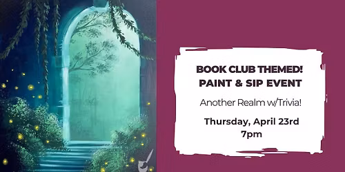 Book Club Themed! Another Realm w\/Trivia!