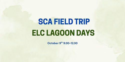ELC Lagoon Day Field Trip