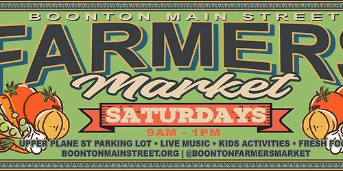 Boonton Farmers Market 
