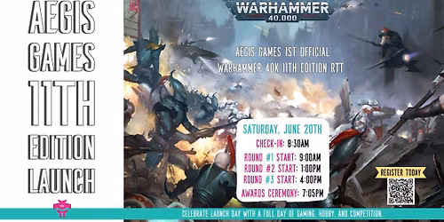 RTT: Warhammer 40k 11th Edition Launch — 1431 Railroad Avenue, Bellingham, WA, United States, Washington 98225