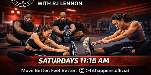 Fit Happens Athletic Stretch with RJ Lennon