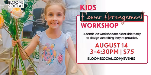 Kids Flower Arranging Workshop