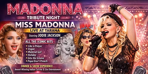 \ud83c\udfa4 Madonna \u201cThe Queen of Pop\u201d \u2013 Live at Tarana \ud83c\udfa4