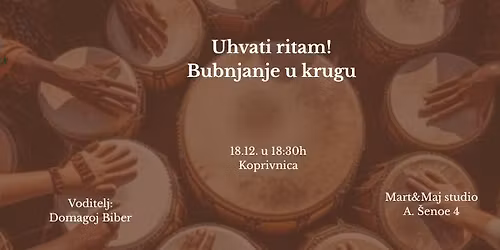 Uhvati Ritam! - Bubnjanje u krugu - Koprivnica