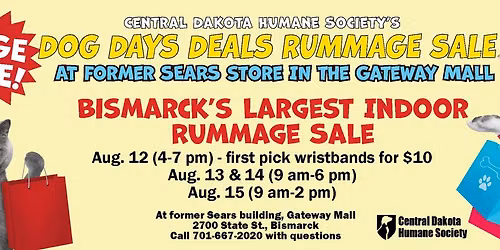 CDHS Dog Days Deals Rummage Sale