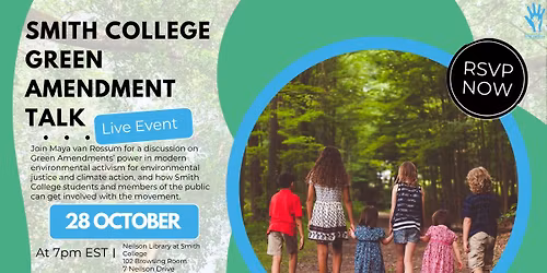 Smith College Green Amendment Talk
