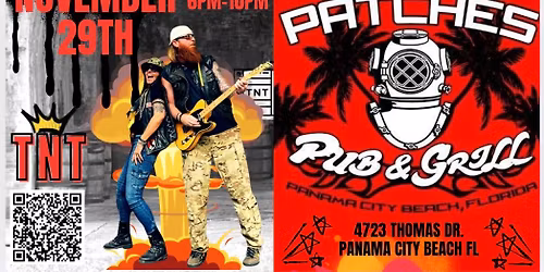 TNT \ud83e\udde8 Patches Bar & Grill PCB Fl. Nov 29th