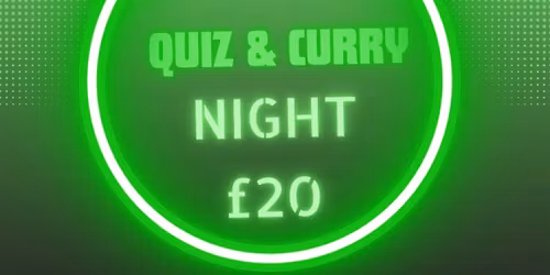HALLOWEEN CURRY & QUIZ NIGHT 