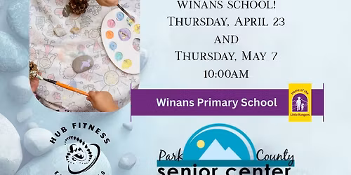 Rock Painting with students from the Winans School