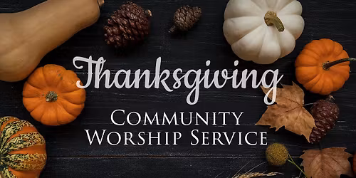 Community Thanksgiving Service