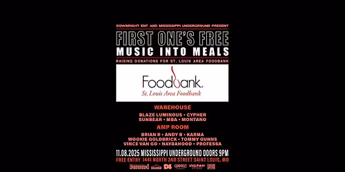 FIRST ONE'S FREE: MUSIC INTO MEALS