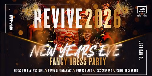 New Years Eve Fancy Dress Party | Revive