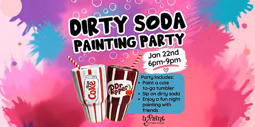 Dirty Soda Painting Party - Ohio