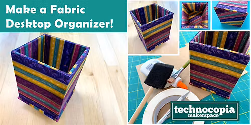 Cartonnage  Workshop\u2013 Basic Desktop Organizer