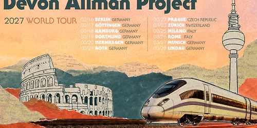 THE DEVON ALLMAN BLUES SUMMIT - European Tour 2026 | HAMBURG - Verlegt auf 18.03.2027